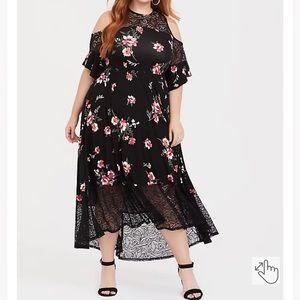 Torrid Cold Shoulder Dress